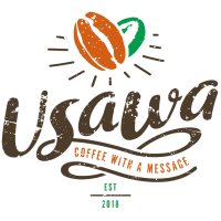 Usawa coffee logo, Usawa coffee contact details