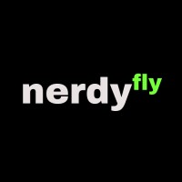 NerdyFly logo, NerdyFly contact details