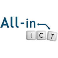 All-in ICT logo, All-in ICT contact details