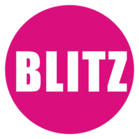 blitz produkties logo, blitz produkties contact details