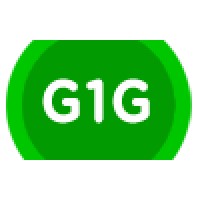 G1G logo, G1G contact details