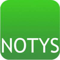 NOTYS logo, NOTYS contact details