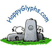 HappyGlyphs Comics logo, HappyGlyphs Comics contact details