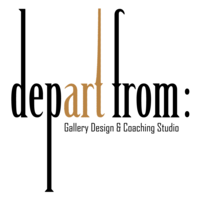 Depart From: logo, Depart From: contact details