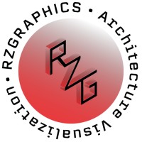 RZGraphics logo, RZGraphics contact details