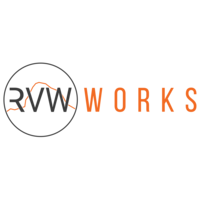 RVW Works logo, RVW Works contact details