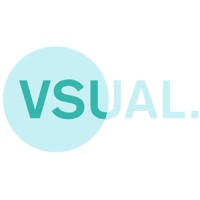 VSUAL. logo, VSUAL. contact details