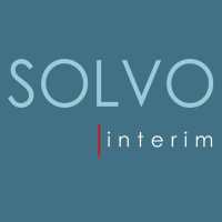 SOLVO | interim logo, SOLVO | interim contact details