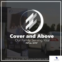 Cover and Above logo, Cover and Above contact details