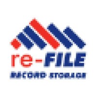 re-FILE Record Storage logo, re-FILE Record Storage contact details