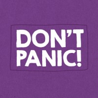 Don't Panic! logo, Don't Panic! contact details