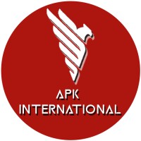 APK International logo, APK International contact details