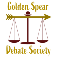 Golden Spear Debate Society logo, Golden Spear Debate Society contact details