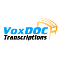 Voxdoc Transcriptions logo, Voxdoc Transcriptions contact details