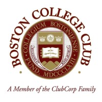 the Boston College Club logo, the Boston College Club contact details