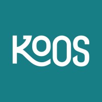 KOOS.io logo, KOOS.io contact details