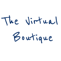 The Virtual Boutique logo, The Virtual Boutique contact details