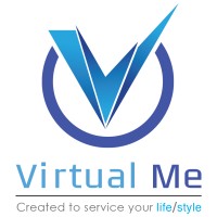 Virtual Me logo, Virtual Me contact details