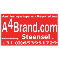 A4 Brand aanhangwagens logo, A4 Brand aanhangwagens contact details