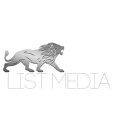 List Media logo, List Media contact details