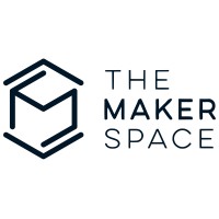 The Maker Space logo, The Maker Space contact details