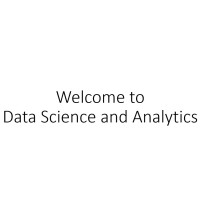 Data Science and Analytics logo, Data Science and Analytics contact details