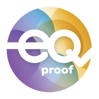 EQ-Proof logo, EQ-Proof contact details