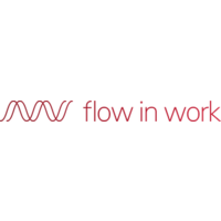 flow in work logo, flow in work contact details