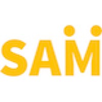 SAM logo, SAM contact details