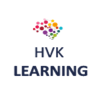 HVK Learning logo, HVK Learning contact details