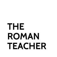 The Roman Teacher logo, The Roman Teacher contact details