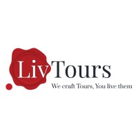 LivTours logo, LivTours contact details