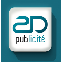 2D Publicité logo, 2D Publicité contact details