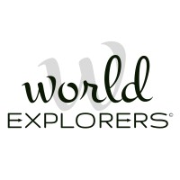 World Explorers logo, World Explorers contact details