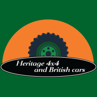 Heritage 4x4 and British cars logo, Heritage 4x4 and British cars contact details