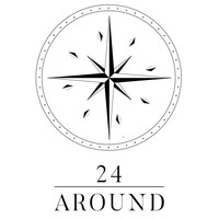 24AROUND logo, 24AROUND contact details