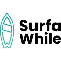 SurfaWhile logo, SurfaWhile contact details