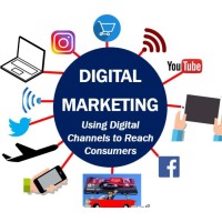 Digital marketing logo, Digital marketing contact details