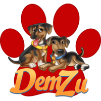 DemZu logo, DemZu contact details