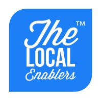 The Local Enablers logo, The Local Enablers contact details