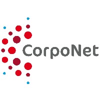 CorpoNet logo, CorpoNet contact details