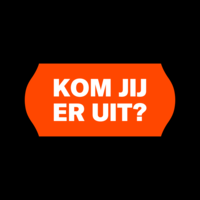 Kom jij eruit? logo, Kom jij eruit? contact details