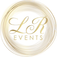 LR Events logo, LR Events contact details