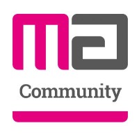 MA Community logo, MA Community contact details