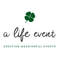 a life event logo, a life event contact details