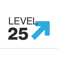 Level 25 logo, Level 25 contact details