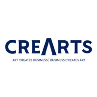 CreArts logo, CreArts contact details