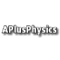 APlusPhysics.com logo, APlusPhysics.com contact details