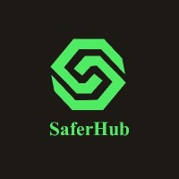 The Saferhub logo, The Saferhub contact details