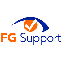 FG Support logo, FG Support contact details